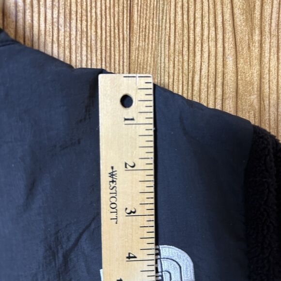 The North Face Denali Jacket Women's M Polartec Black Pockets Mock Neck Full Zip - Picture 6 of 16